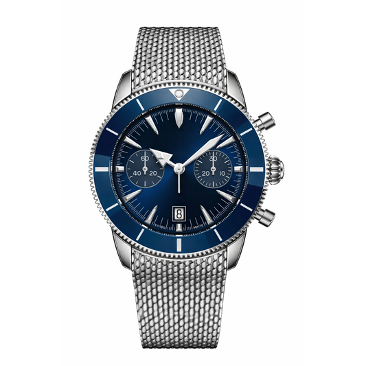Vettori Chronograph 42mm – Blue Dial