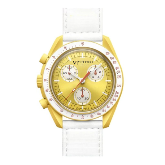 Vettori Chronograph 42mm – Yellow Dial