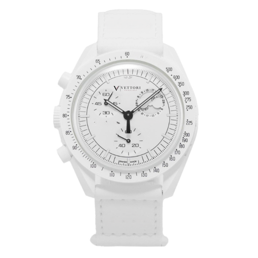 Vettori Chronograph phase 42mm – White Dial