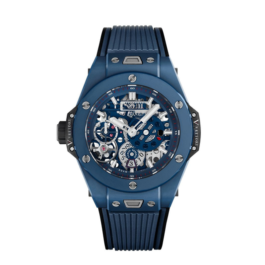 Vettori Fusion Power Reserve 45mm – Blue Skeleton Dial
