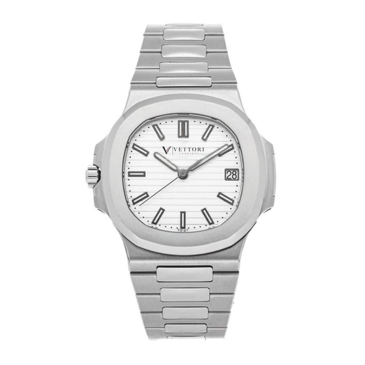 Vettori Integrated Classic 40mm – White Dial