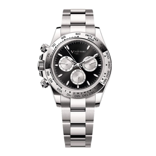 Vettori Racing Chronograph 40mm – Black Dial